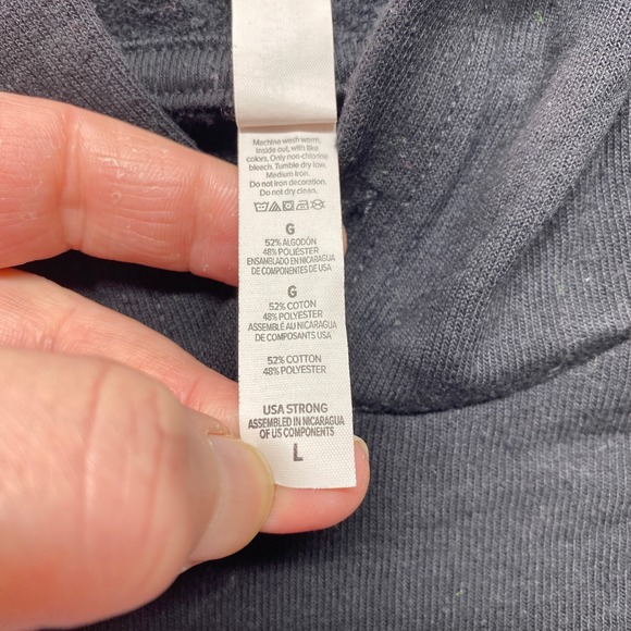 Bella Canvas Sweater Mens Large Michigan Marlins‎ Hoodie Black Fleece Collection - Picture 3 of 9